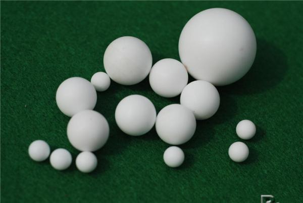 Quality White Machined Solid PTFE Balls None Toxic for sale