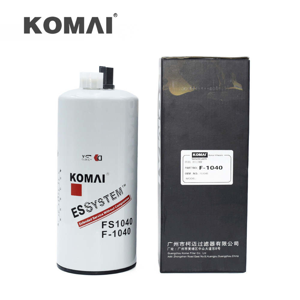 KOMAI Diesel Fuel Oil Filter Element Replacement FS 1041 For Construction Works