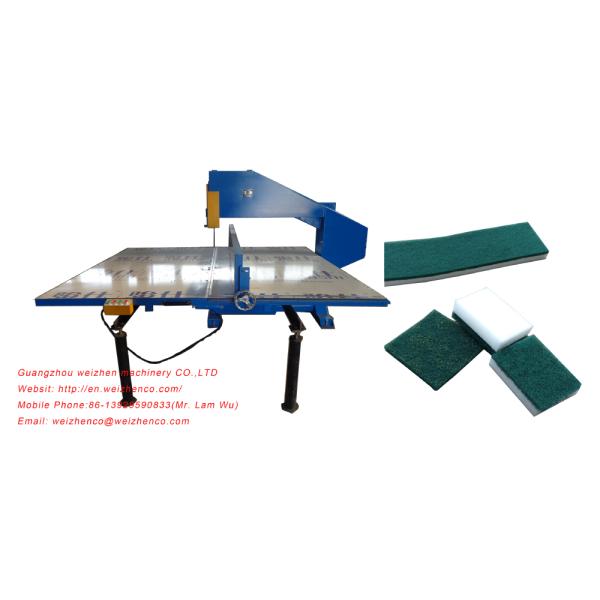 AC380/50HZ Voltage Kitchen Sponge Vertical Cutting Machine for Lamination Process