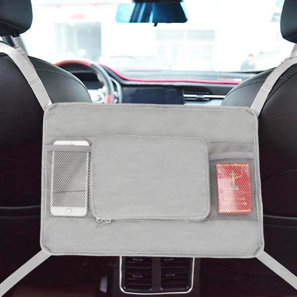 Netting Bag For Car Organizer Bags Pocket Handbag Holder Backseat 15.2x10"