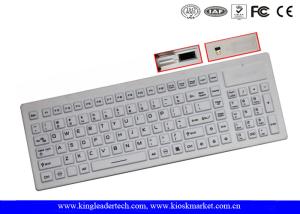 China Industrial Silicone Wireless Keyboard IP67 Compliance Built - In Touchpad wholesale