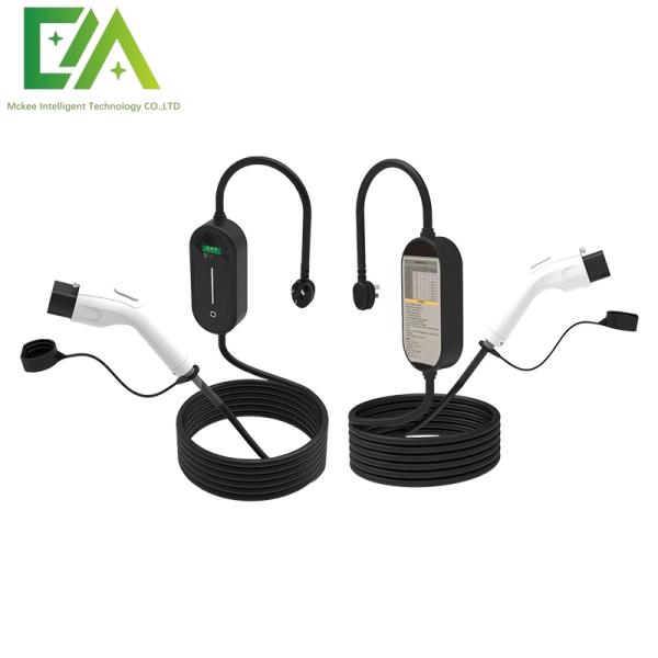 Home Ev Car Accessories Mobile Type 2 Electric Car Ev Charger 32A 7Kw Level 2 Portable Charger