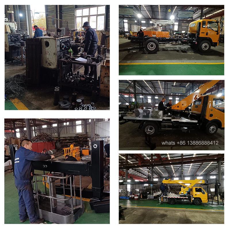 China CE/ISO Certified 4*2 30m Hydraulic Manlift Reach for Solar Farm Installation in Arid Regions