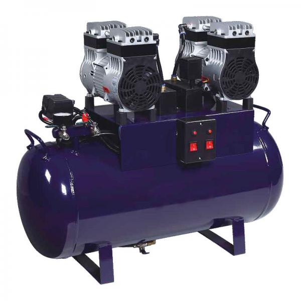 Quality Air Tank Air Compressors Quiet Oilless Air Compressor For Dental Unit for sale