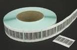 China Security Barcode EAS RF Label Ultra Thin Rolled 30mm x 33mm 8.2MHz wholesale