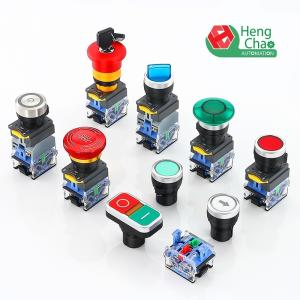 China 22mm Mushroom Head Emergency Stop Button For Filter Manufacturing Machines wholesale