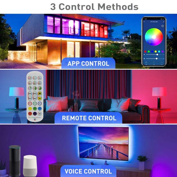 5m 10m 15m 5050 Led Strip Lights Wifi