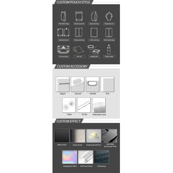 Custom Printed Recyclable Bakery Packaging Bags Nylon Clear With Logo