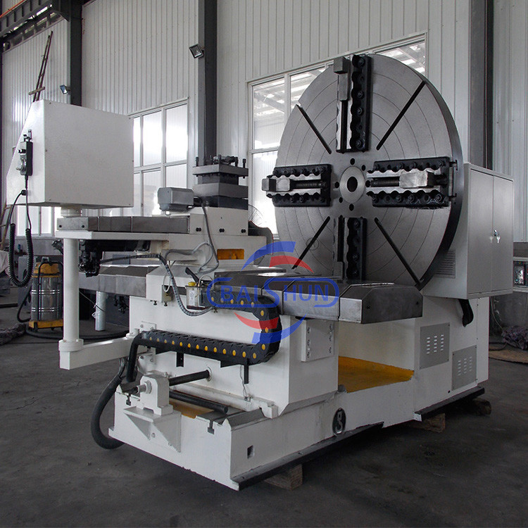 PLC Controlling Floor Type C6020 Metal Turning Face Lathe Machines