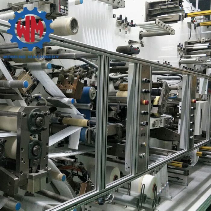 Womeng High Efficiency Adult Diaper Making Machine with ISO9001