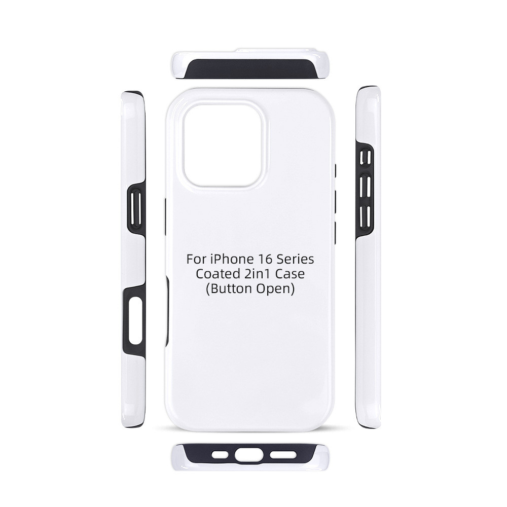 TPU PC Coating 2 In 1 3D Sublimation Phone Case Blanks Mobile Cell Cover