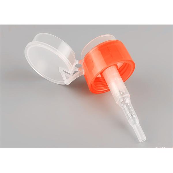 Makeup Cleaning Nail Varnish Remover Pump Pink / White Color 28MM Neck Size