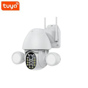 China Tuya Smart Life Google Alexa PTZ 1080P 2MP HD Waterproof Outdoor IP Camera P2P WiFi Security Camera CCTV Surveillance on sale