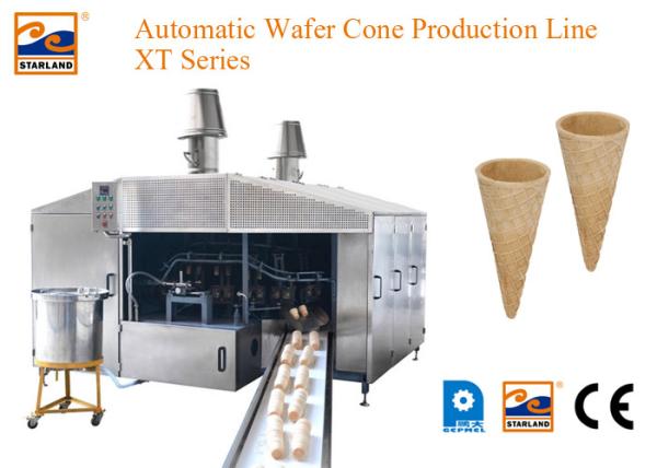 Quality Motor Drived Wafer Cone Production Line Produce High Standard Products for sale