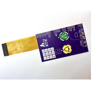 China Multifunctional Custom Membrane Switch Waterproof Chemical Resistant 1.25MM Pitch wholesale