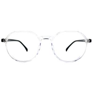 China FP2603 Acetate Frames For Glasses Customized Round Optical Eyewear wholesale