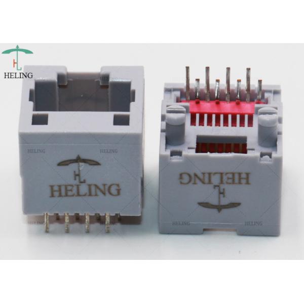 1 Port RJ45 Lan Jack 8P8C Modular Connector Thru - Hole Type MJ88-G011-PN2