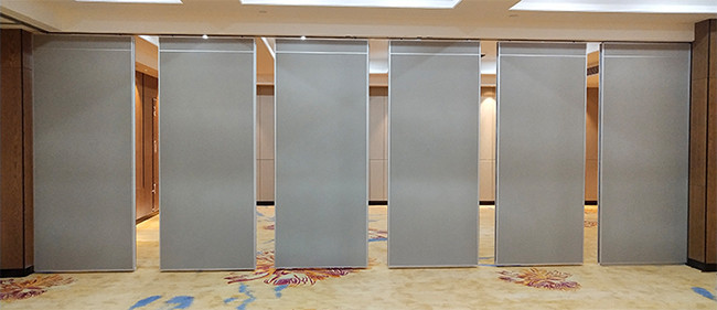 900-1230mm Conference Room Folding Partition Wall Operable Partition System