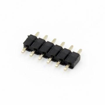 Quality Pitch 2.54mm single row pin header, male connnector for sale