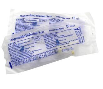 Quality PVC Tube Disposable Medical Syringe PVC Grade Blood Transfusion Sets for sale