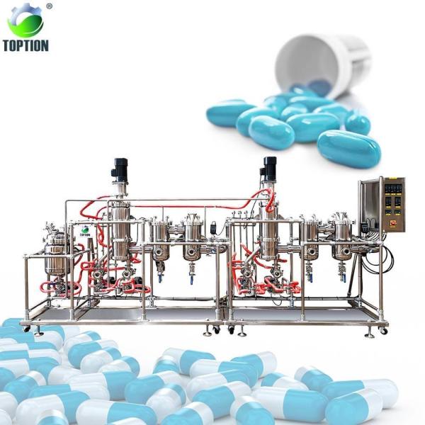 Quality Western Medicine Molecular Distillation Unit TOPTION Multiple Stages for sale