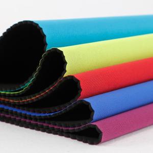 China Shockproof SBR Recycled Neoprene Fabric Sheet Bag Use Non Slip wholesale