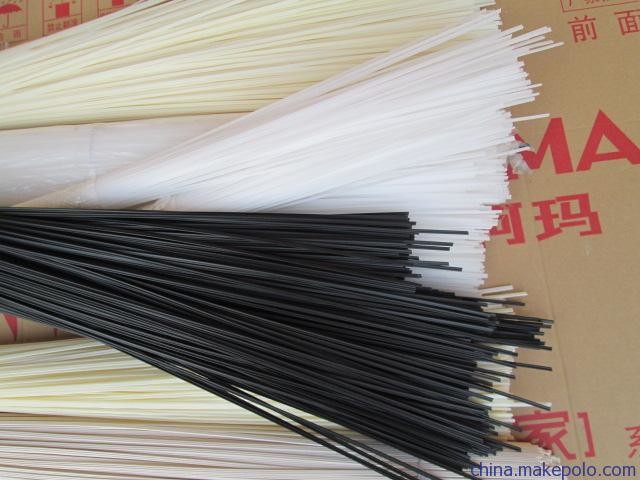 PVC PPC PE ABS plastic hand welding rod making machine/production line 