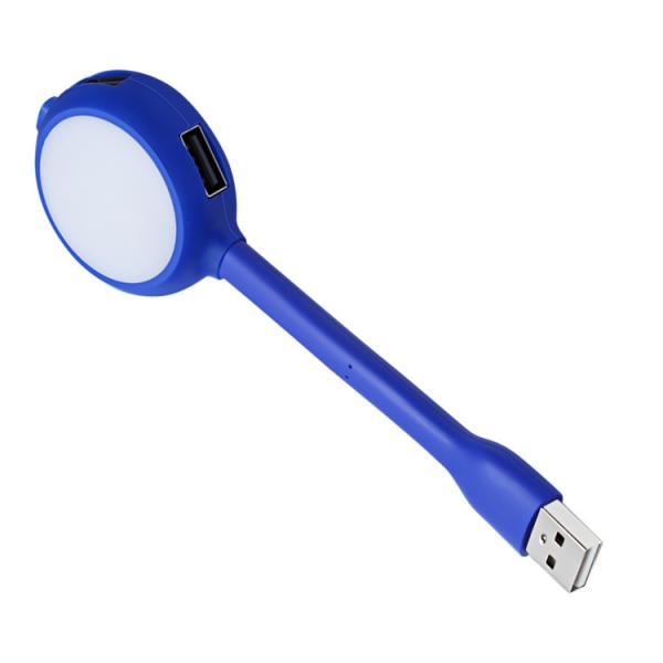 Quality Curved At Any Angle 4 Port USB 2.0 HUB With LED Light for sale