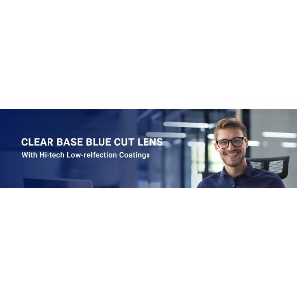 Resin Wholesale 1.49/1.56/1.60/1.67/1.74 Anti Blue Photochromic Blueblock Tinted Progressive Blue Cut Lenses