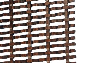 Dubai Spray Gold Color Decorative Wire Mesh Panels Used For Fabric Partition