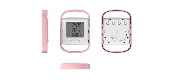 Quality Rowgee Battery Powered Digital Clock Smart Digital Clock For Students School for sale