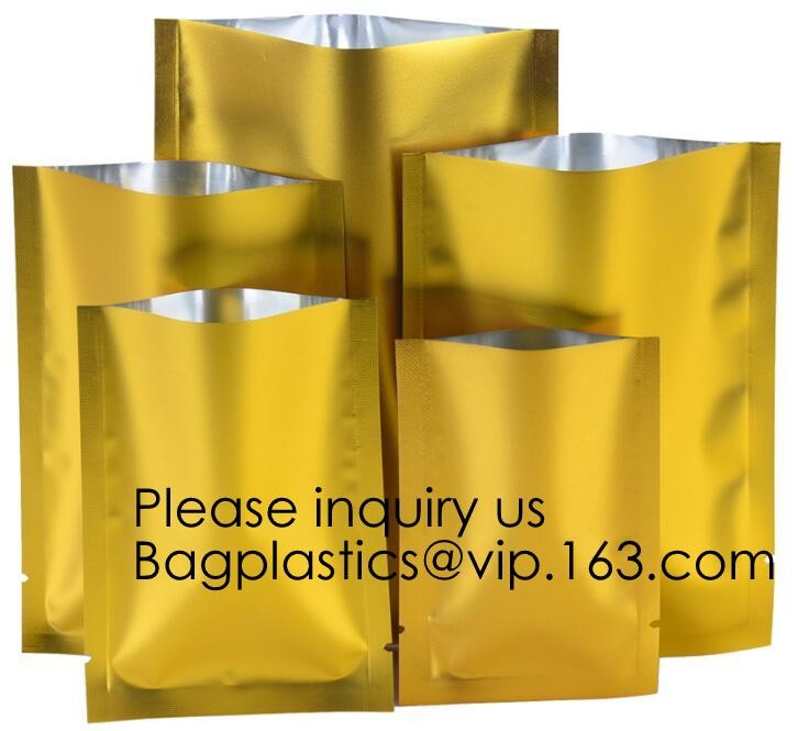 Kraft Bags With Window, Resealable Large Kraft Zip lockk Food Storage Bags,Storing Food,Nuts,Seeds,Beans,Tea Leaves, Coffe