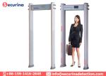 Elliptical Column Walk Through Security Detector , Door Frame Metal Detector