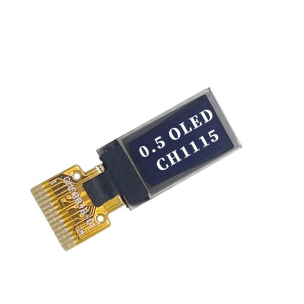 0.5 Inch PMOLED Display Module , 48X88 Resolution, 14pins IIC Interface, Driving IC CH1115