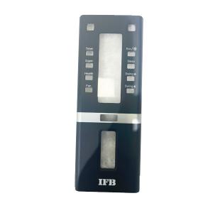 China IMD Remote Control Panel Silkscreen Printing With Fully Transparent Window wholesale