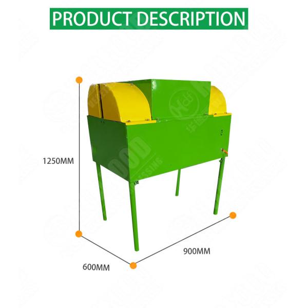 4000pcs/H Multifunction Vegetable Cutting Machine Garlic Root Flat Cutting Machine