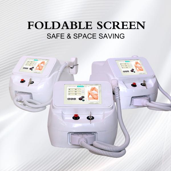 Portable Triple Wavelength Diode Laser Machine For Hair Removal