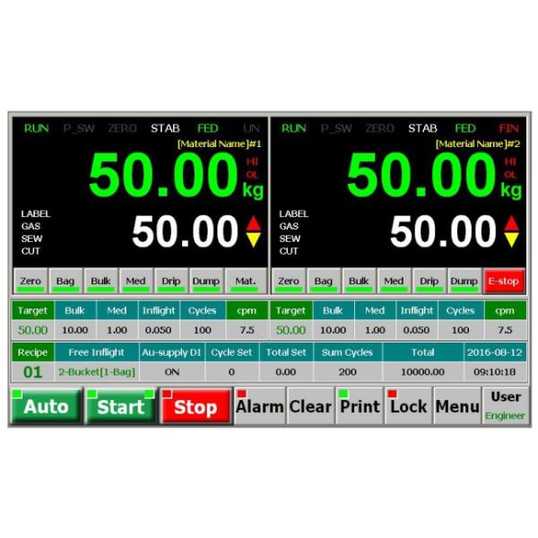 EMC Design Single Hopper Double Hopper Bagging Controller