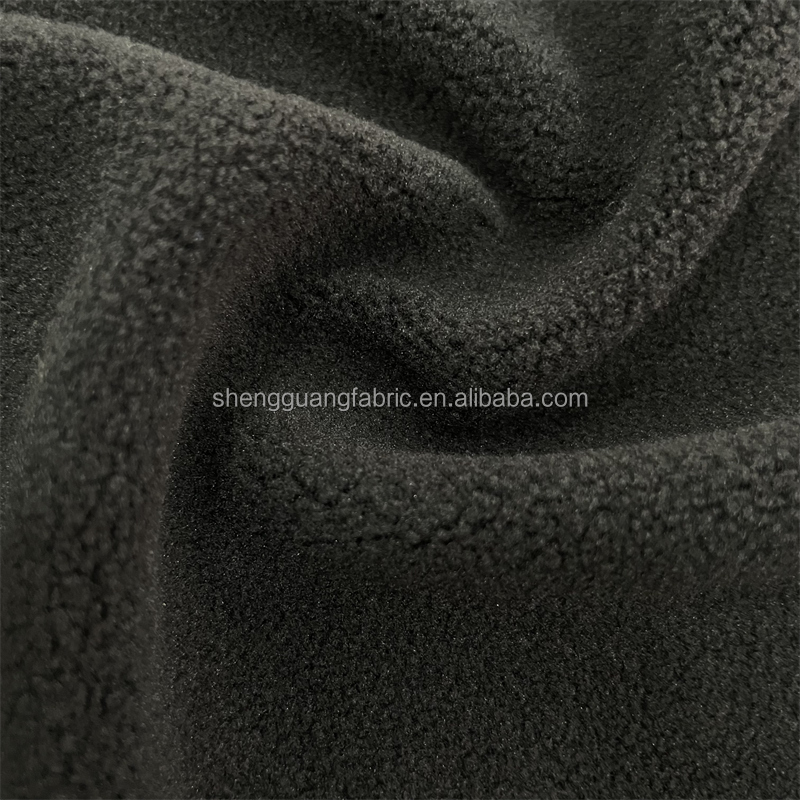 Soft Comfortable Hand Feeling 100% Polyester Micro Polar Fleece Fabric for Garment