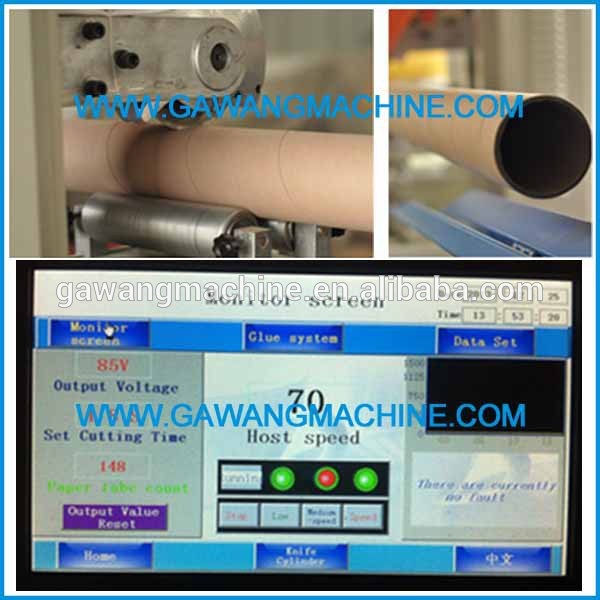 High Speed Paper Core Making Machine