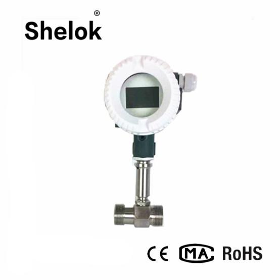 Quality DN15 mechanical mini chilled water liquid soda turbine flow meter for sale