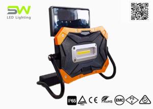 Multi Use 10w Cob Led 900 Lumens Solar Work Flood Light With Power Bank