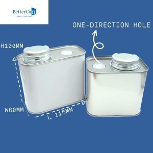 China 150g-500g Coffee Bean Tin Square Tin Containers Manufacturers wholesale