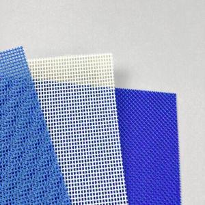 China White Embossing Polyester Mesh Conveyor Belt Plain Weave Linear Screen Cloth wholesale