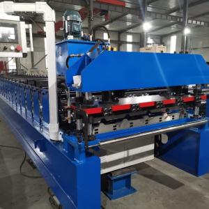 China High-speed Roofing Sheet Making Machine Metal Roofing Sheet Roll Forming Machine wholesale