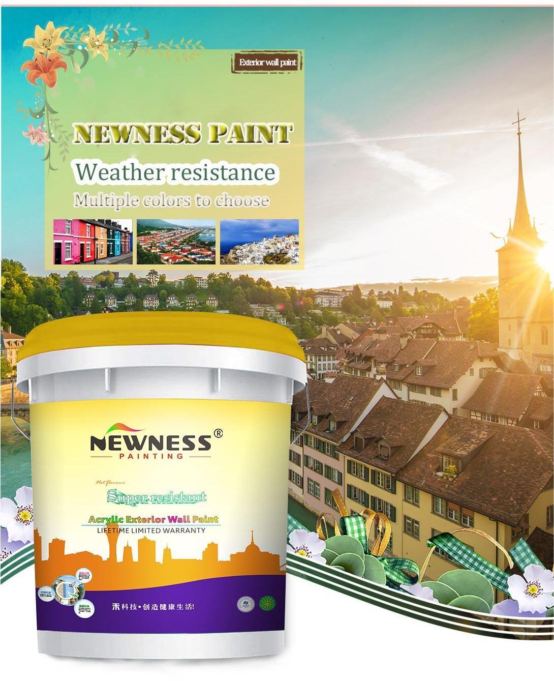 Hydrophobic Coating for Exterior Wall Decoration Heat Resistant High Temperature Paint