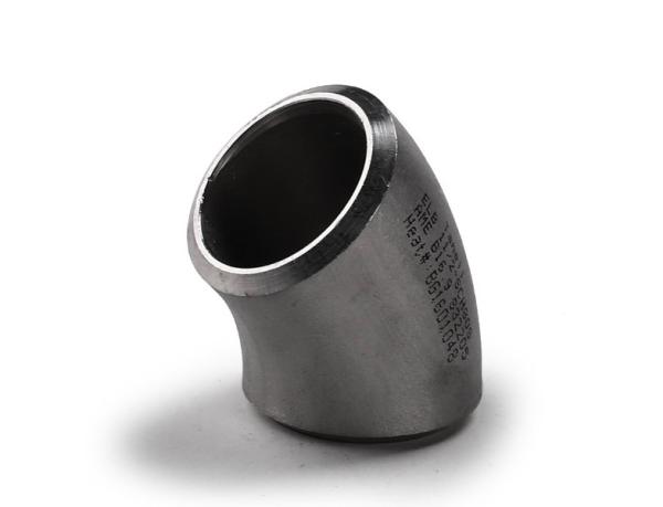 Quality Non Corrosive 45° Stainless Steel Elbow Rust Free Pipe Fittings for sale