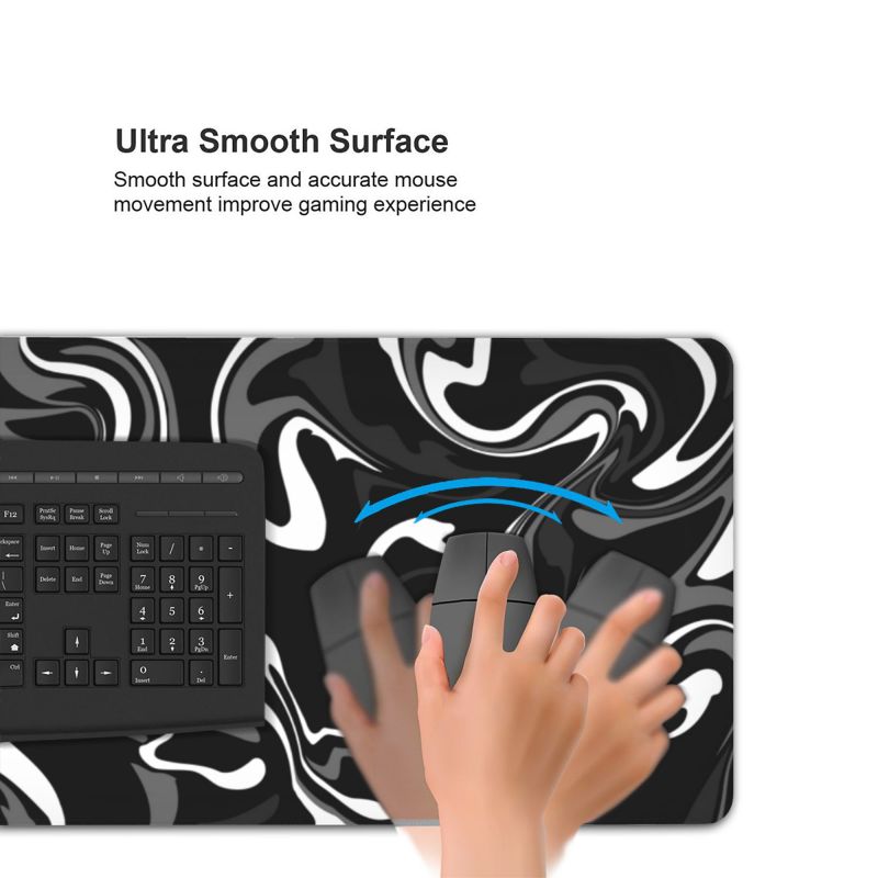 Large Size 400x900 Waterproof Computer Keyboard Mousepads for Extended Gaming Needs