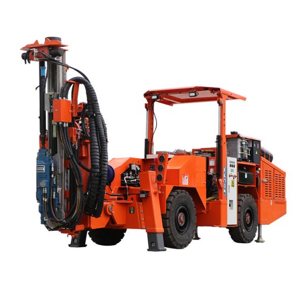 Quality Hydraulic Production Underground Jumbo Drill Rig 30 Meters Depth  DL2 for sale