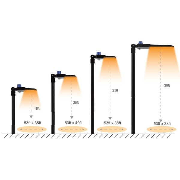 300W IP66 LED Shoebox Light 60W 80W 100W 150W 200W
